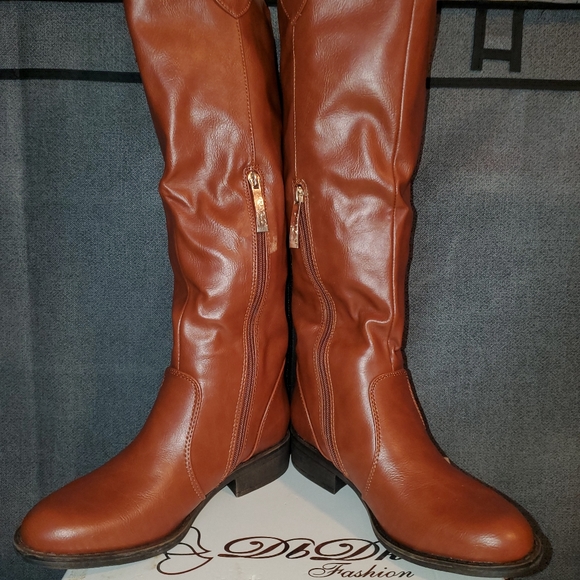 Db Dk Fashion, style-Denniza, colir-Cognac, size-6. - Picture 2 of 4
